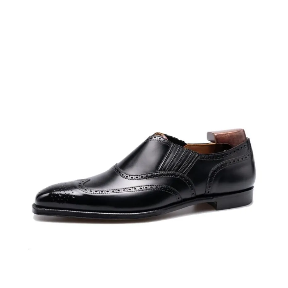 George Cleverley Dress Shoes Men's Black
