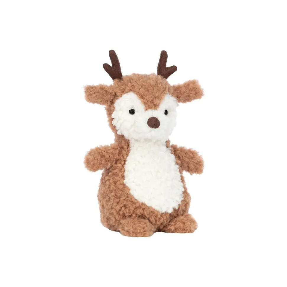 JELLYCAT Christmas Series Tame Deer Кукла Плюшевая Кукла 13 см 18 см Высота