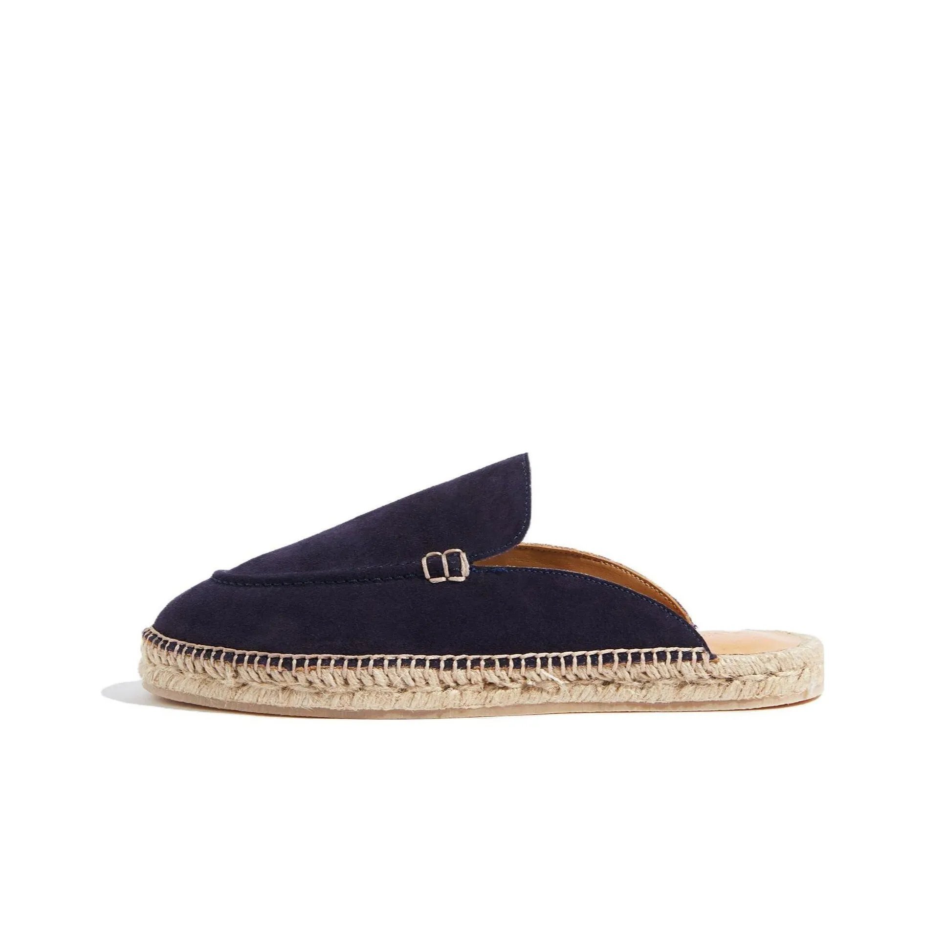 SCAROSSO Suede Jute sole Espadrilles