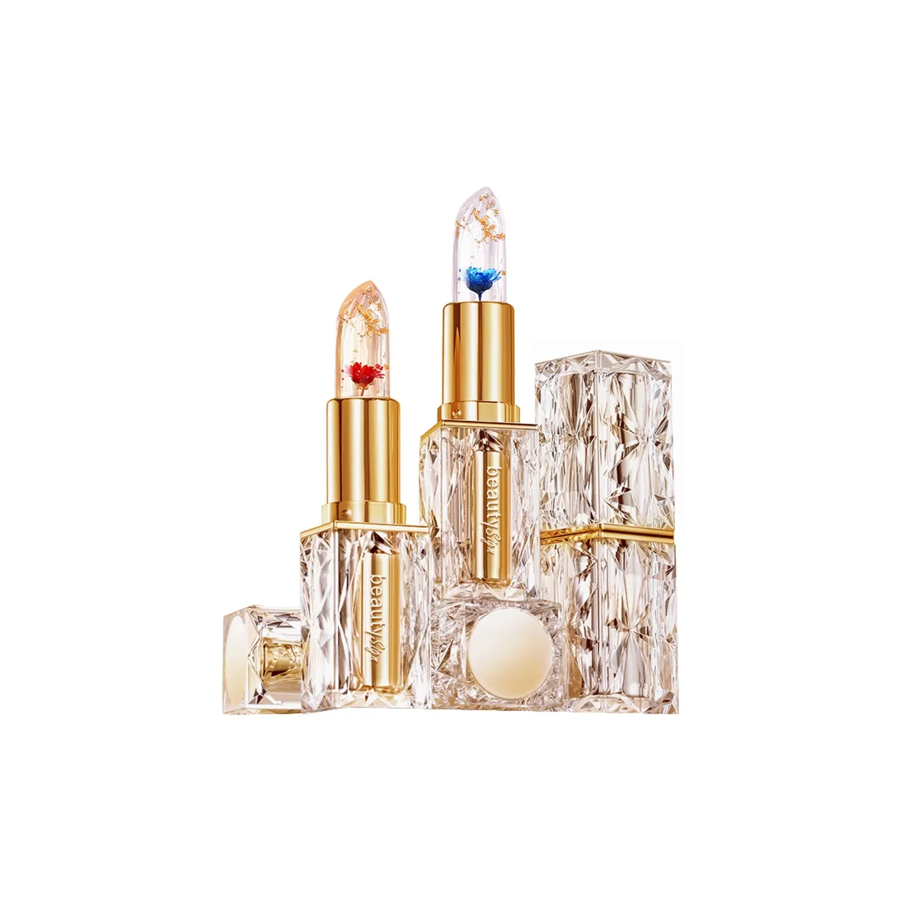 BEAUTY SIGN Кристальный Лепесток Цвет Изменяющийся Помада 1 000 ШАДА ГИДРАЦИИ Питательная Осенне-Зимняя