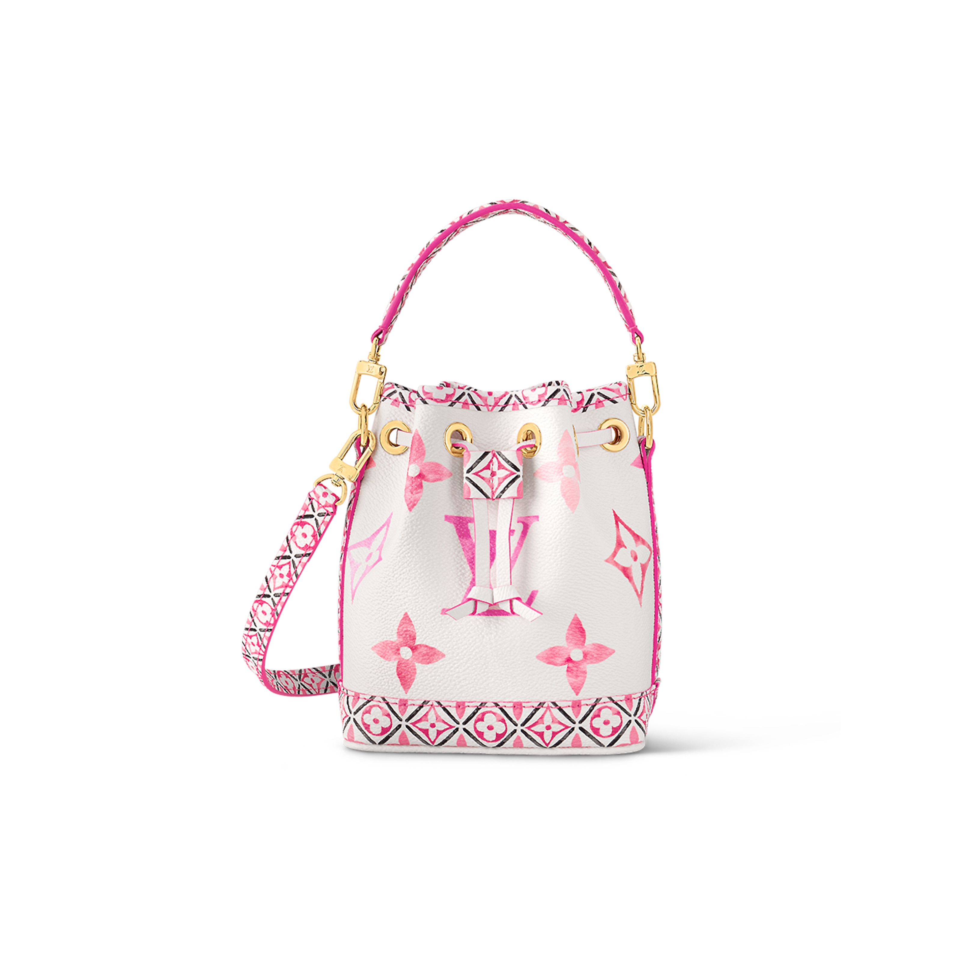 よる様専用 Louis Vuitton ピンクとホワイト限定バッグ