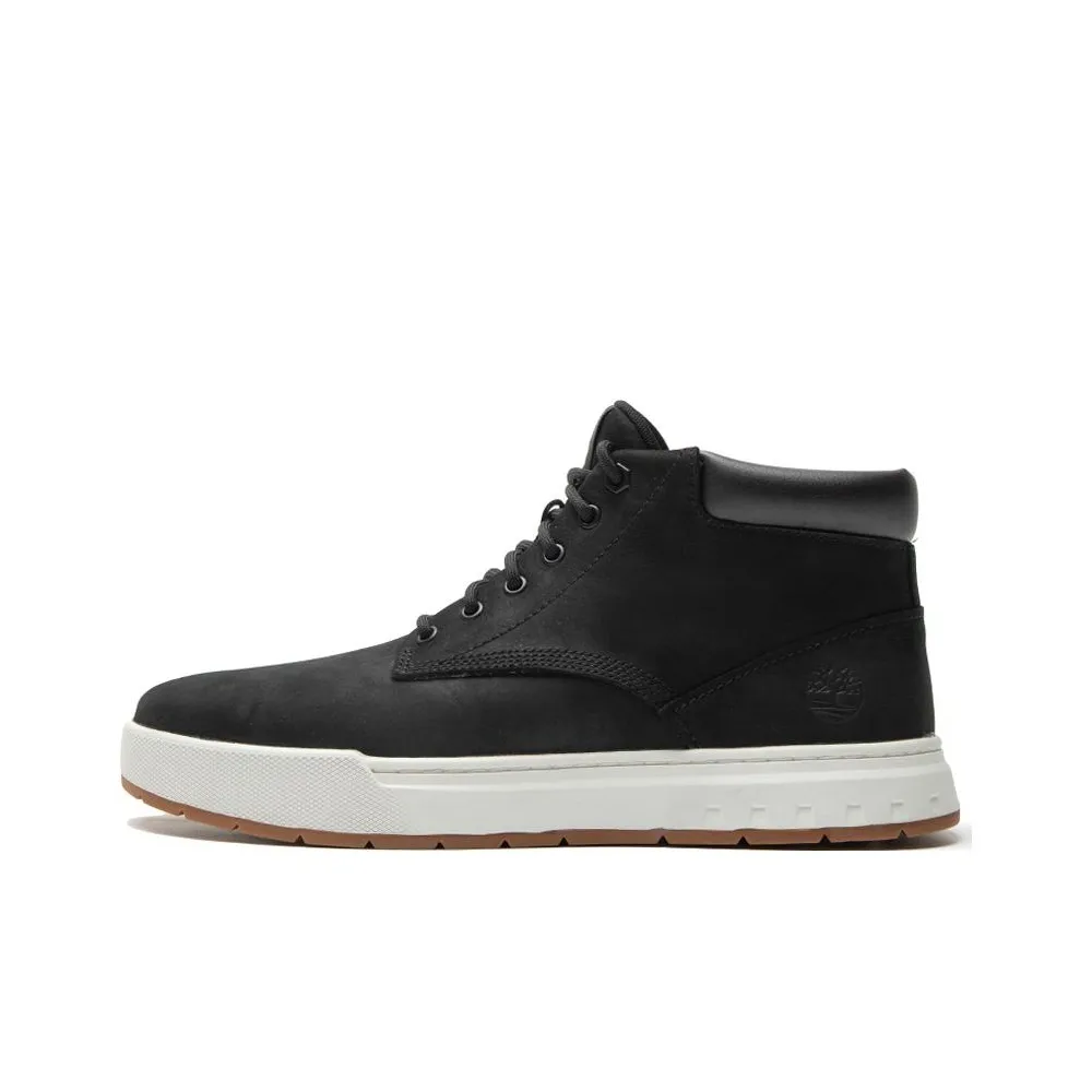 Timberland Maple Grove Leather Chukka Boot 'Black Nubuck'