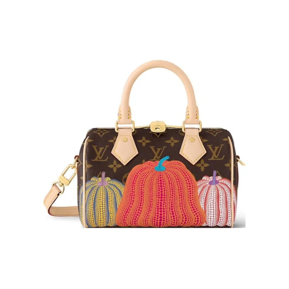 Yayoi Kusama X LOUIS VUITTON Speedy Handbags