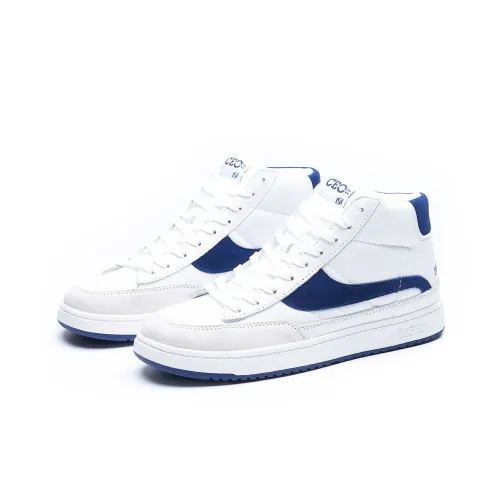 JACLAR Кроссовки для скейтбординга Low Top Белый/Синий Унисекс