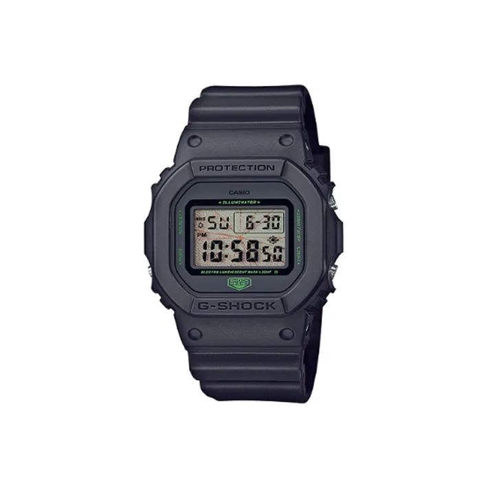 CASIO Кварцевый механизм Мужские часы серии SQUAD 48,9мм*42,8мм*13,4мм Черный