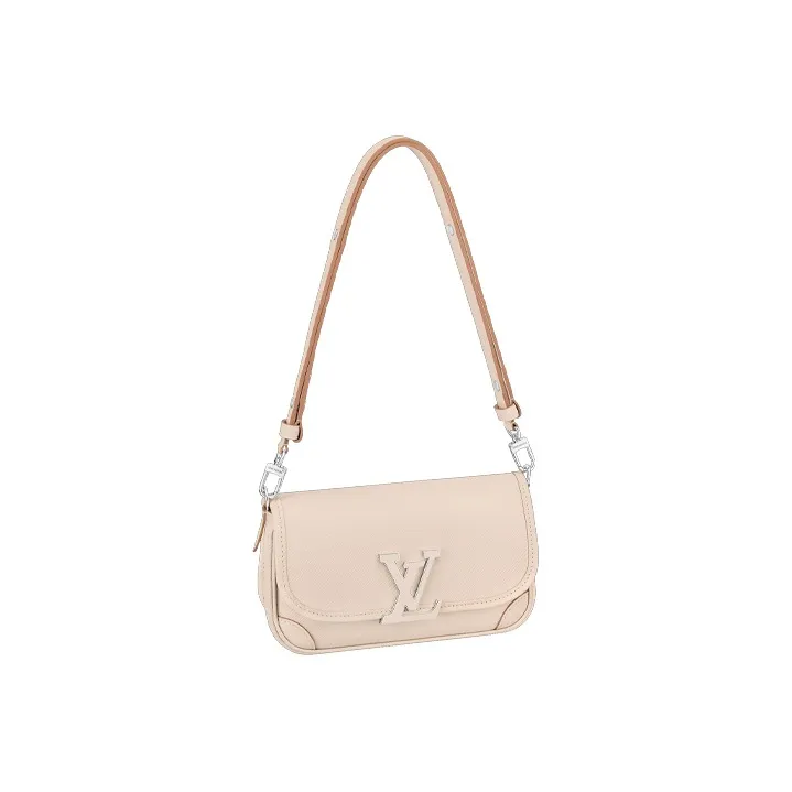 LOUIS VUITTON Buci Epi Grain Cow Leather Crossbody Bag, Shoulder Bag Women's Beige
