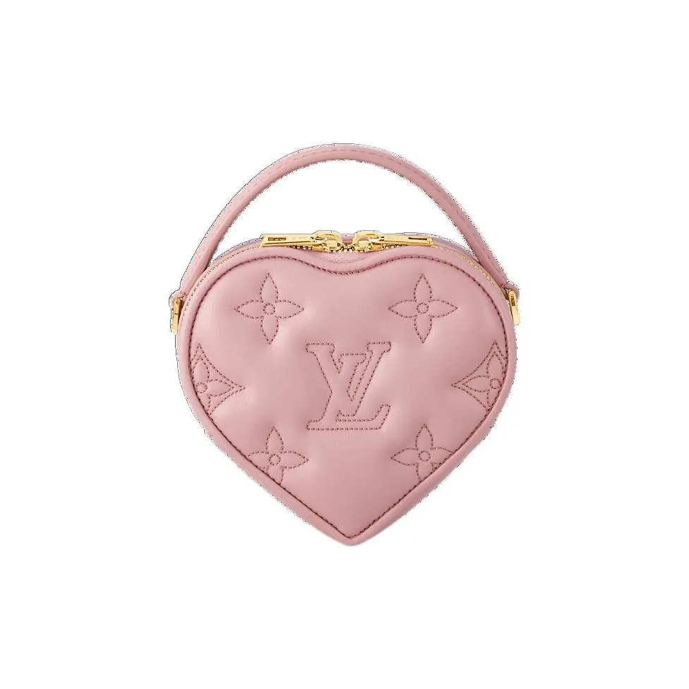 LOUIS VUITTON Leather Shoulder Bag, Crossbody Bag, Handbag Regular Women's Pink