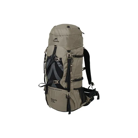 NATUREHIKE 70L Альпинистский рюкзак для активного отдыха сумка нейлон многоцветный унисекс