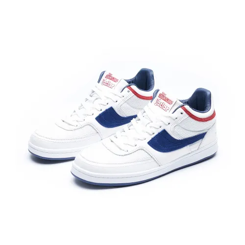 JACLAR Кроссовки для скейтбординга Low Top Белый/Синий Унисекс