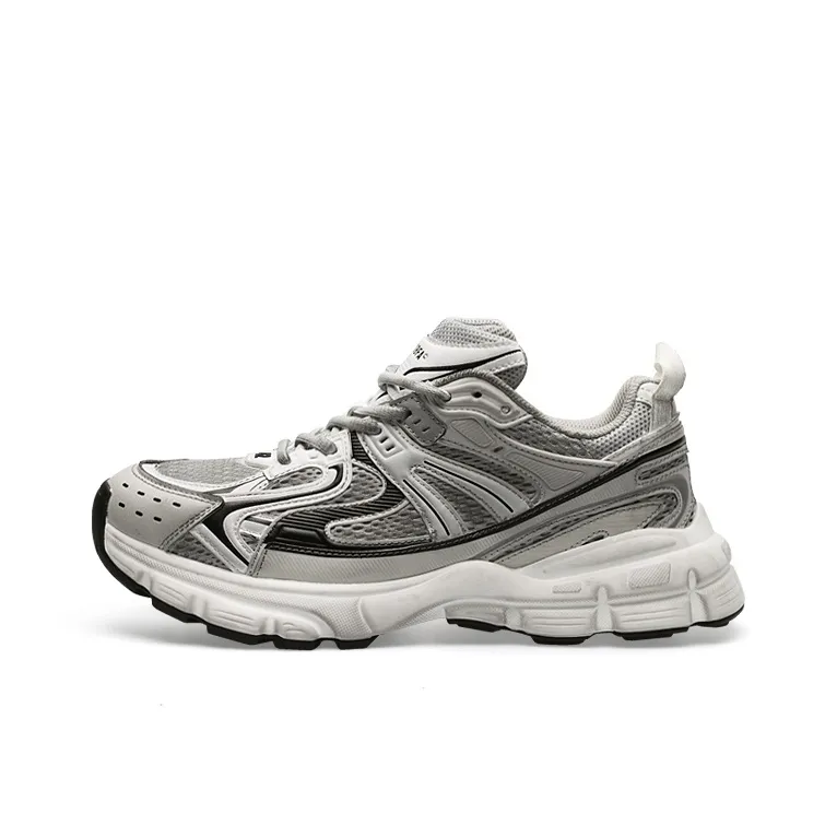Cat&Sofa Shock Absorbers Low Top Chunky Sneakers Unisex Gray
