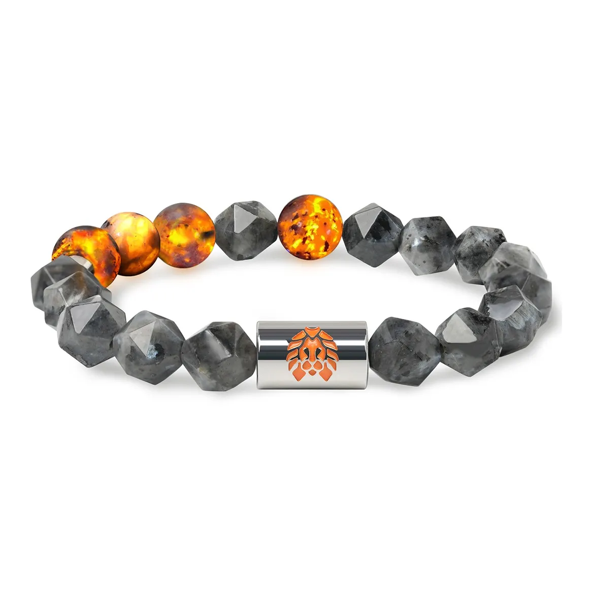 Rastaclat Пламя Камень Маленький Лев Китайский стиль Браслет с бусинами Унисекс