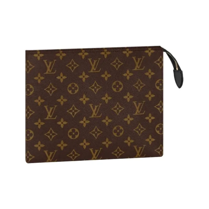 LOUIS VUITTON Toiletry Pouch Nm Monogram Brown/Beige