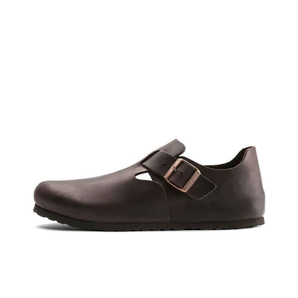 Birkenstock London Round-toe Leather Loafers