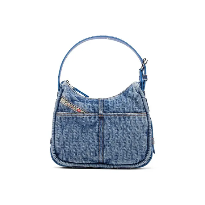 DIESEL Denim Сумка на одно плечо Женская Синяя