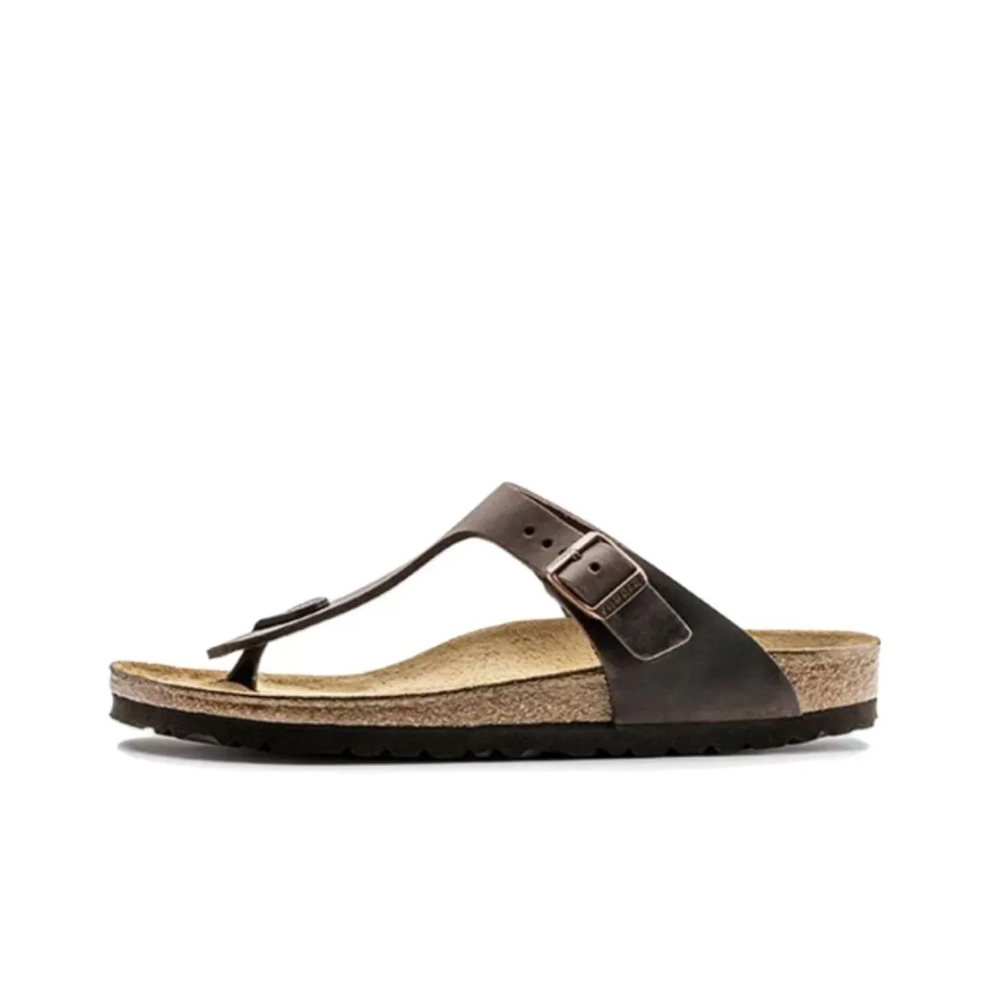 Birkenstock Gizeh Flip Flops Unisex Brown Narrow Fit