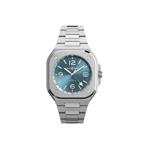 BELL & ROSS Автоматический Механический Часы Мужские Movement 41 мм Синие