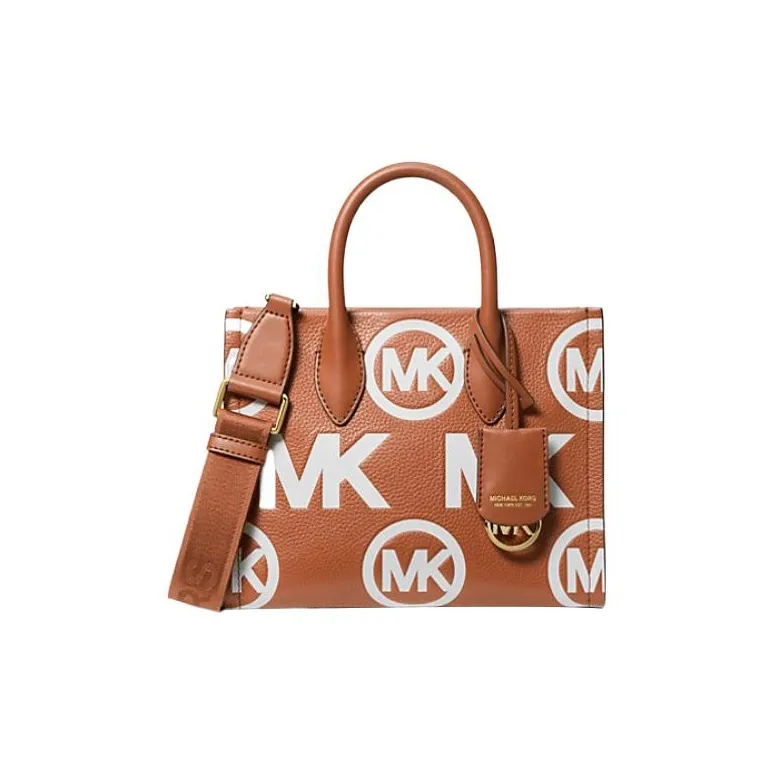 MICHAEL KORS Mirella Кожа Сумка-тоут Сумка для покупок Сумка Сумка через плечо Маленькая Женская Сумка через плечо