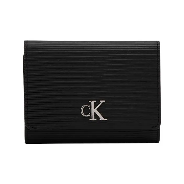 calvin RED KLEIN Cow Leather Wallet Women's Black