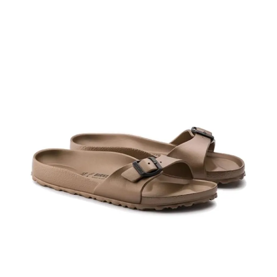 Birkenstock Madrid Quick Dry Slide Slippers Unisex Brown Regular