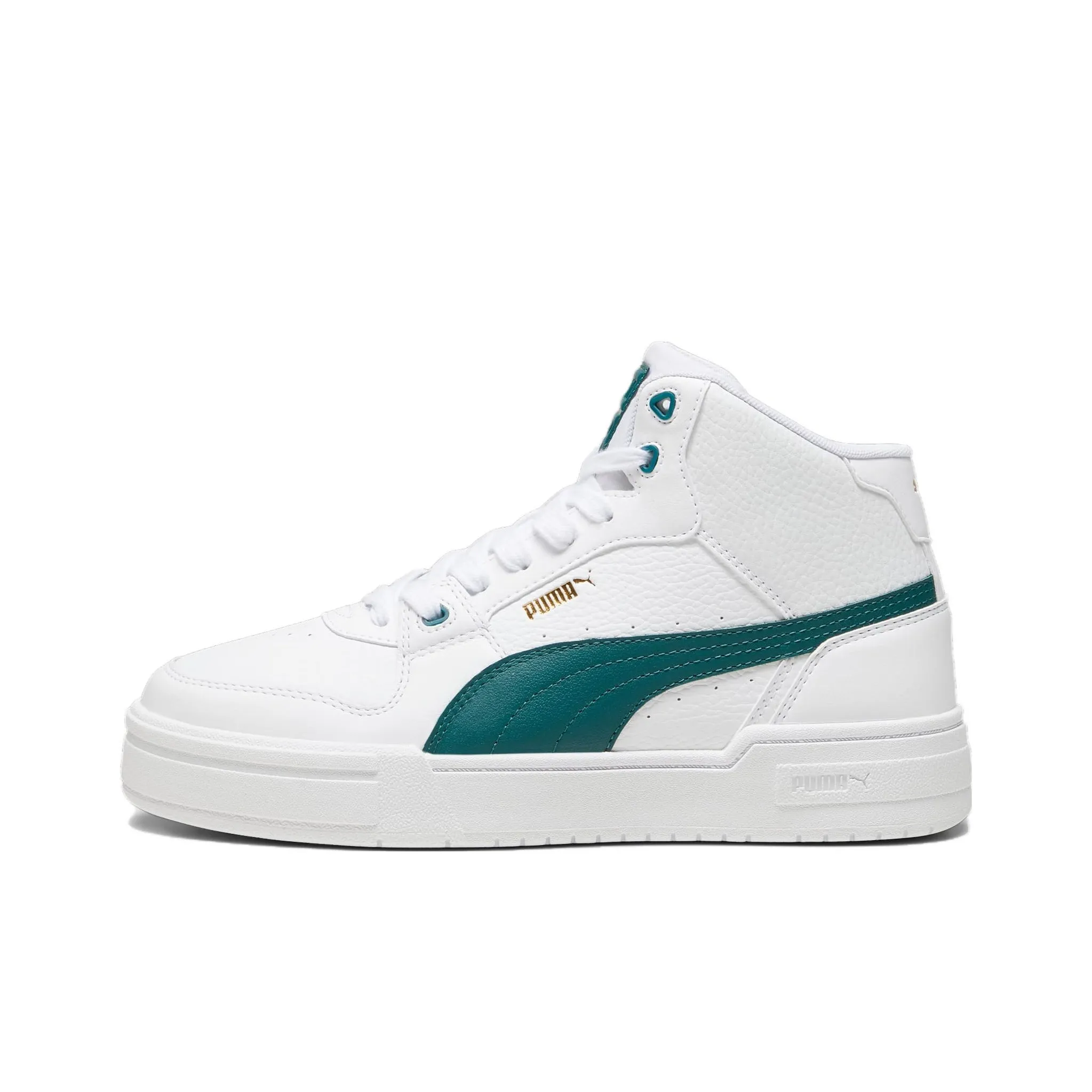 PUMA Ca Pro MID Топ Кроссовки для скейтбординга Унисекс Белый Зеленый