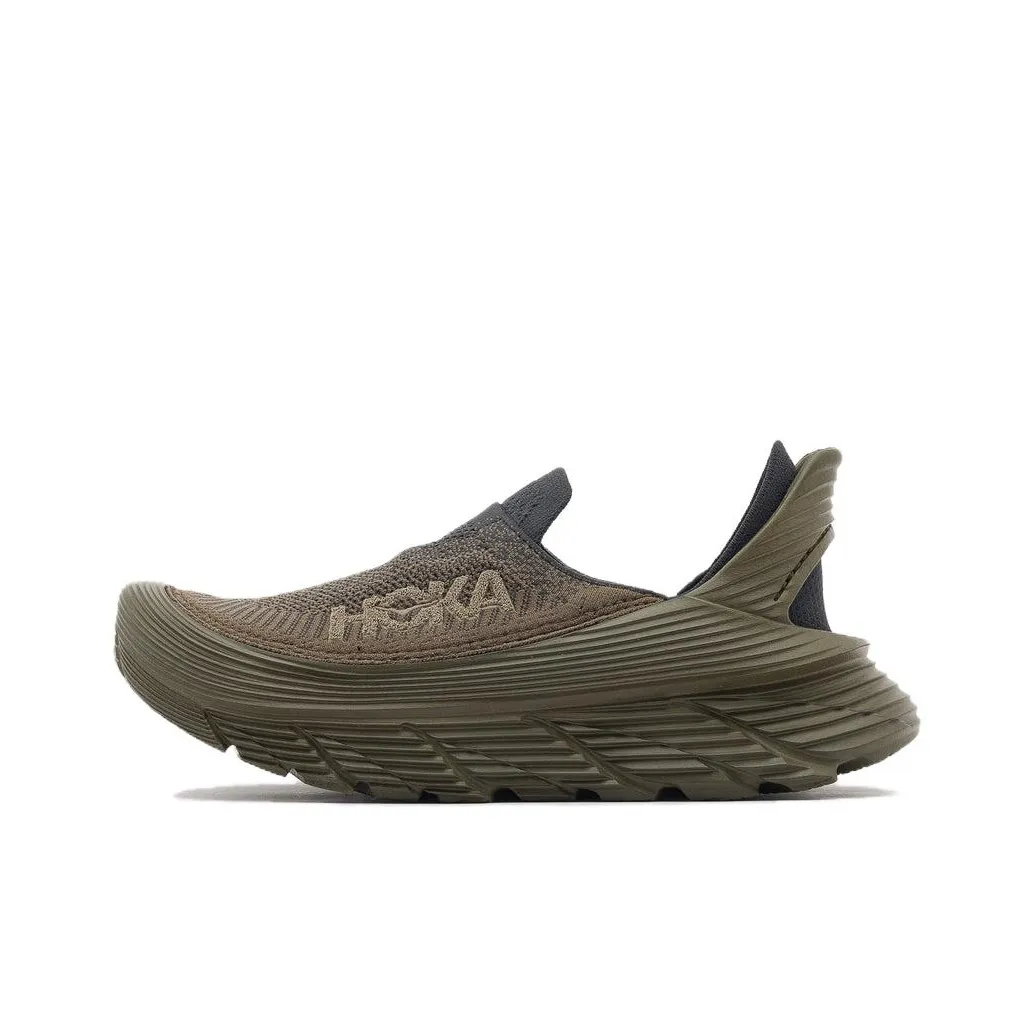 Ténis Hoka One One Gaviota 3 azul turquesa vermelho Hoka Restore Tc Dark Olive