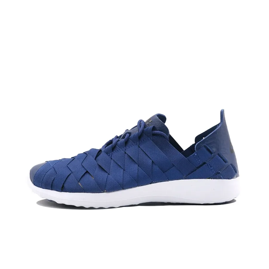 Nike Juvenate Slip Resistant Abrasion Resistant Breathable Lightweight Low Top Casual Women's Blue Найк Juvenate противоскользящий устойчивый к истиранию дышащий легкий низкий топ повседневный женский синий