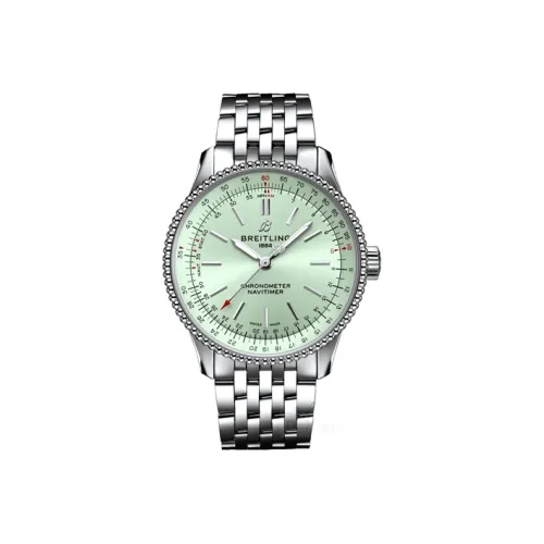 Breitling Автоматический Механический Movement Женские Часы 35 мм Зеленые