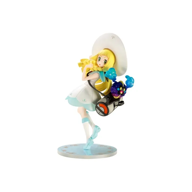 SHOUWU 1 8 Pokemon Kotobukiya 1/8 Pokémon, Sun/Moon, Lillie And Cosmog Reissued Version Scale Figures 22cm