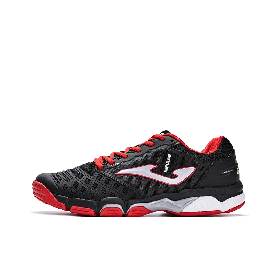 Joma Training Series Homer Slip Resistant, Abrasion Resistant, Breathable Low Top Training Shoes these Men's Black Red