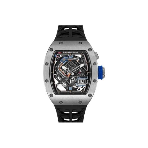 RICHARD MILLE Автоматический Механический Часы Мужские Movement 42,7mm*50mm с Вырезом