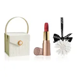Lancôme 핑크 골드 스몰 라운드 펜던트 888 (1.6g) + 스몰 데이지 아로마 테라피 + 다이아몬드 패턴 카멜리아 박스