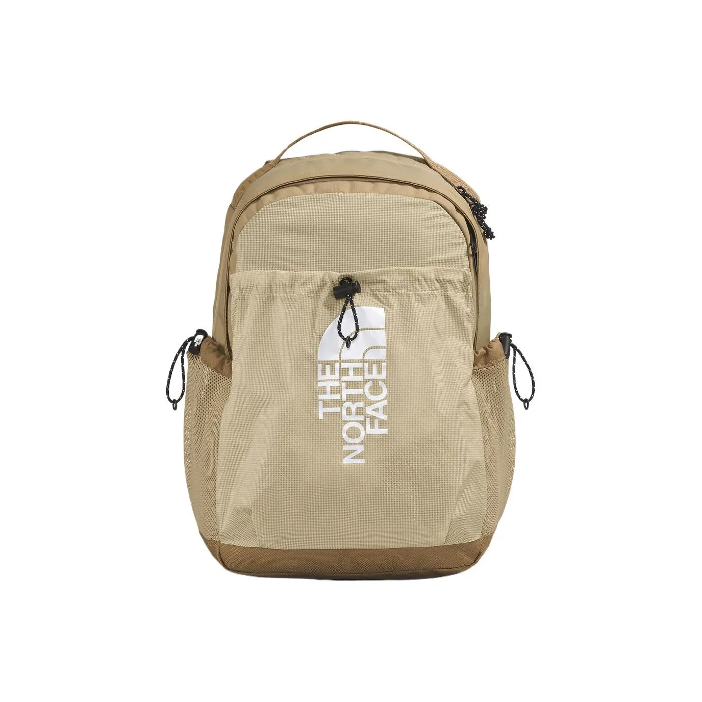 THE NORTH FACE 19L Backpack Outdoor Bag Recycled Polyester Khaki Men's
