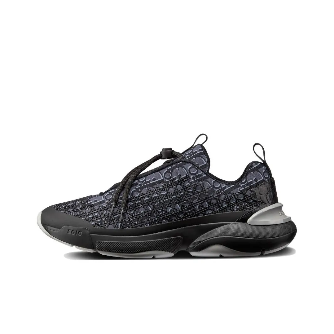 DIOR B24 Black DIOR Oblique Technical Fabric