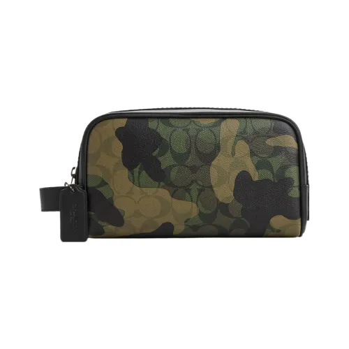 COACH Travel Kit Клатчи Камуфляж Мужские