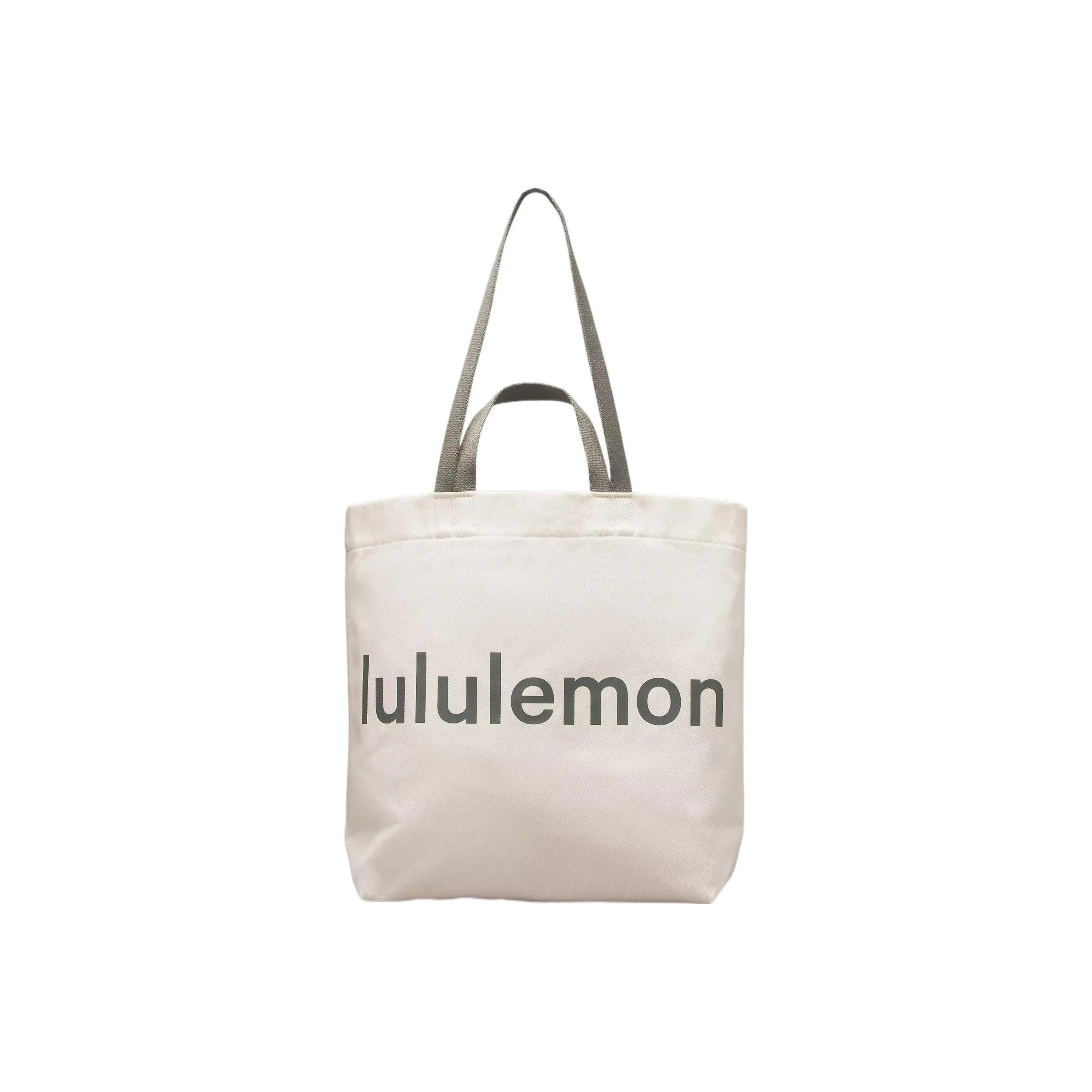 Lululemon Cotton Canvas Bag, One Shoulder Handbag Unisex