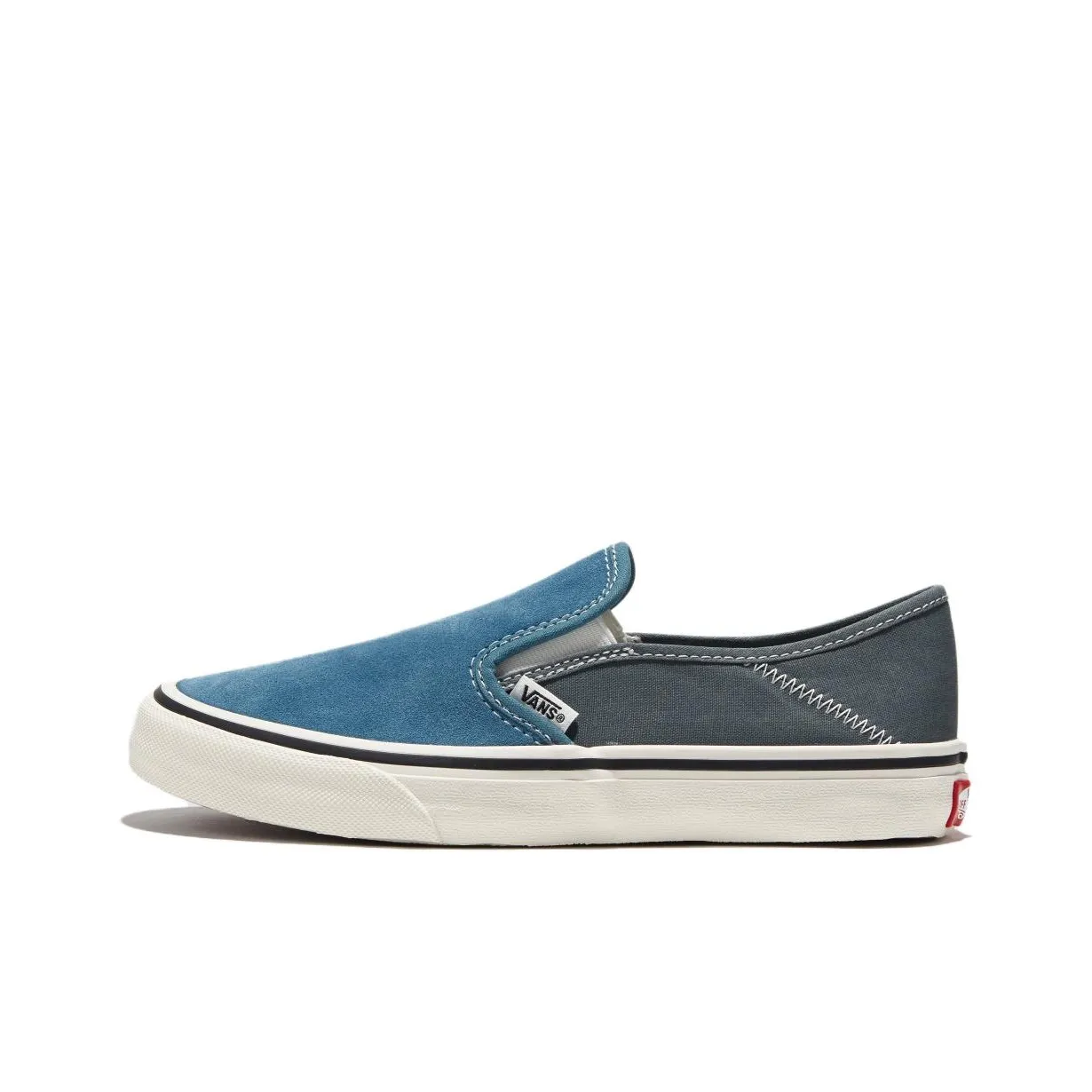 Vans Slip on Series Low Top Skateboard Shoes Unisex Blue