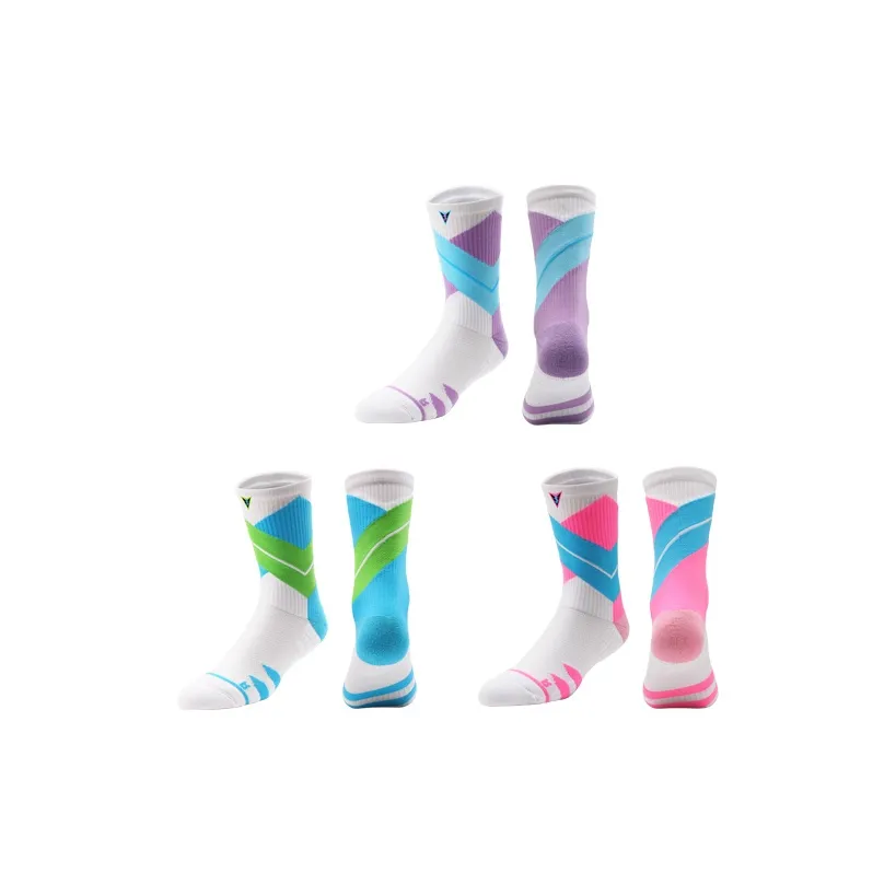 VEIDOORN Knee High Socks Unisex Dopamine Dressing Color Scheme