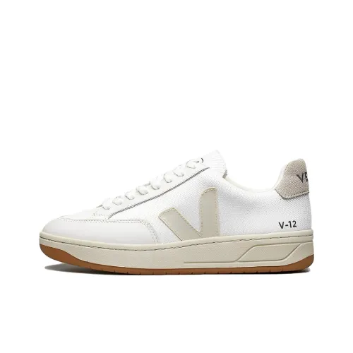 VEJA V 12 Кроссовки для скейтбординга Низкие Белые Унисекс