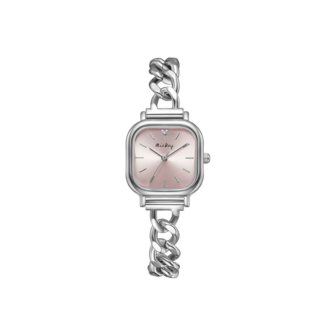 Disney Mickey Кварцевый механизм механизм сплав ремешок женские часы белый циферблат