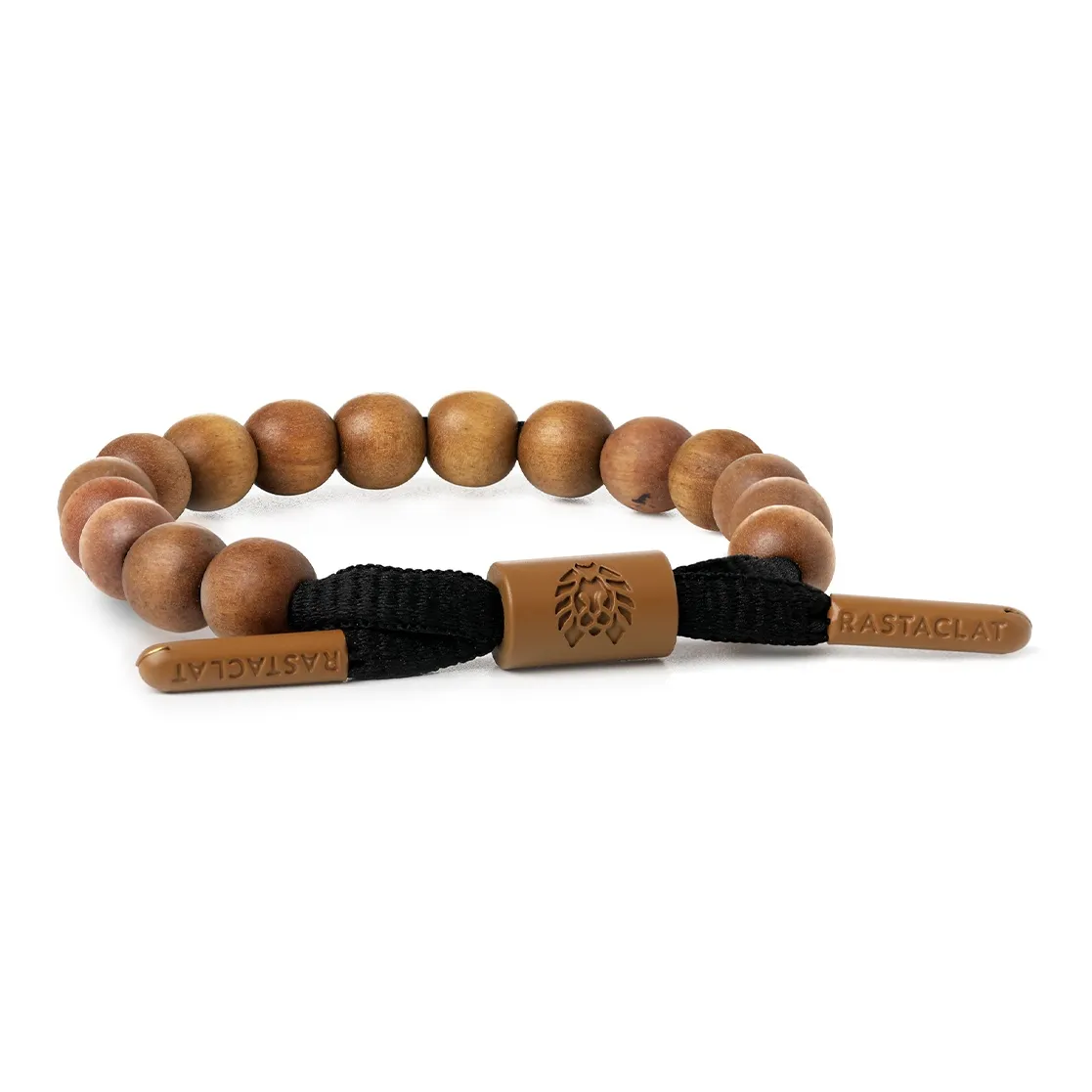 Rastaclat Barbie Sandalwood Small Lion Chinese Style Beaded Bracelet Unisex
