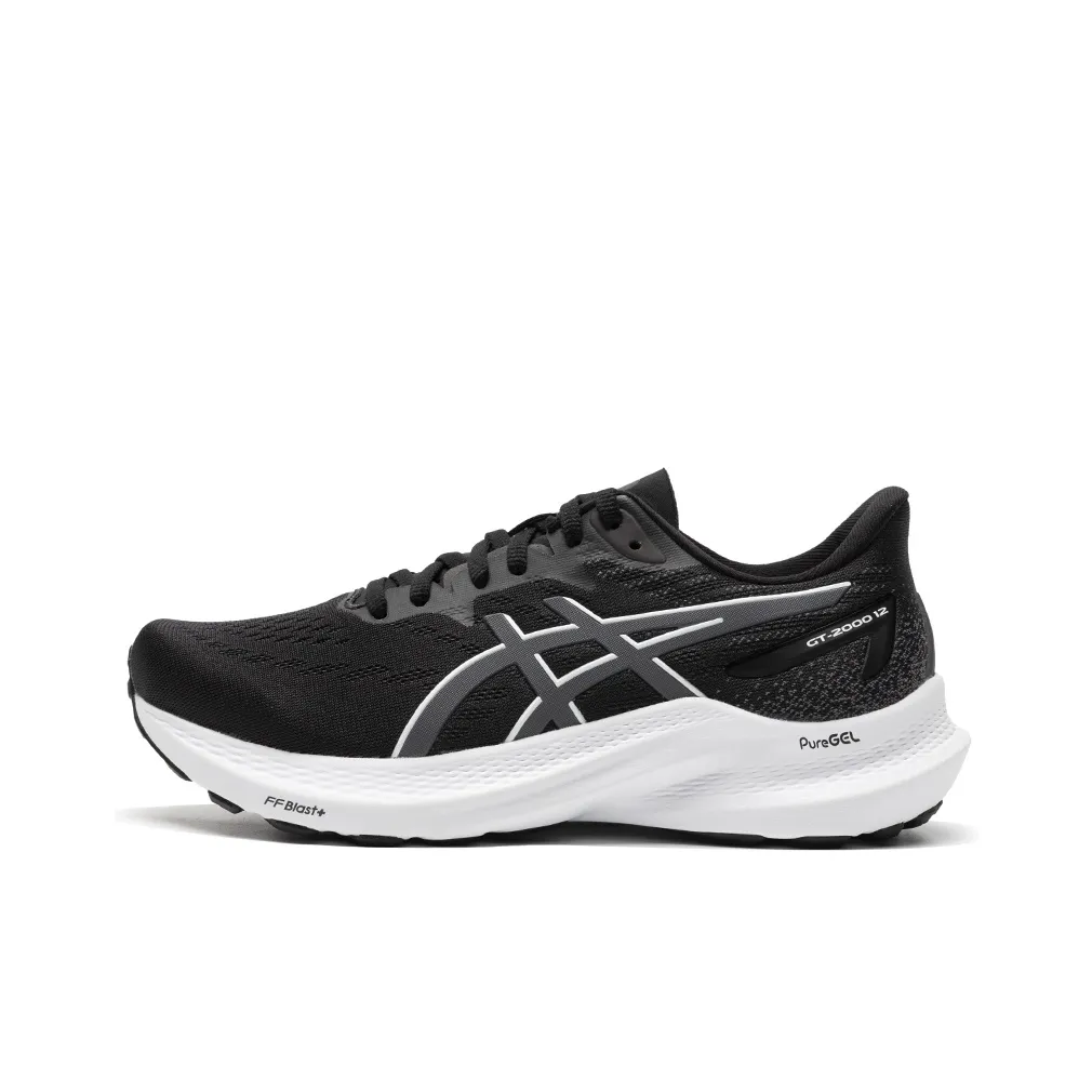 Asics GT 2000 12 Wide 'Black Carrier Grey' Women's