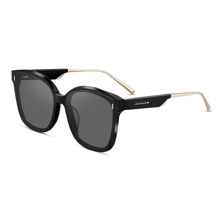 HELEN KELLER Пластиковая оправа Квадратные Солнцезащитные очки Унисекс