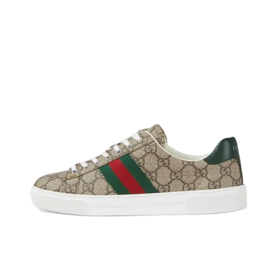 GUCCI Women's Ace 'GG Crystal Canvas Beige' Women's