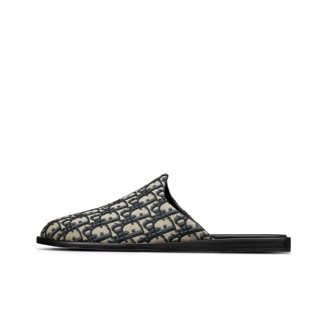 DIOR InDIOR Mule 'Beige Black DIOR Oblique Jacquard'