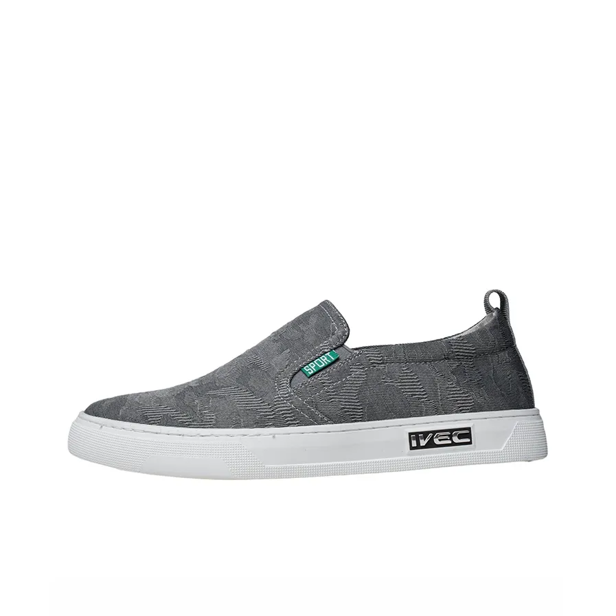 YEDANI Low Top Canvas Shoes Men's Gray