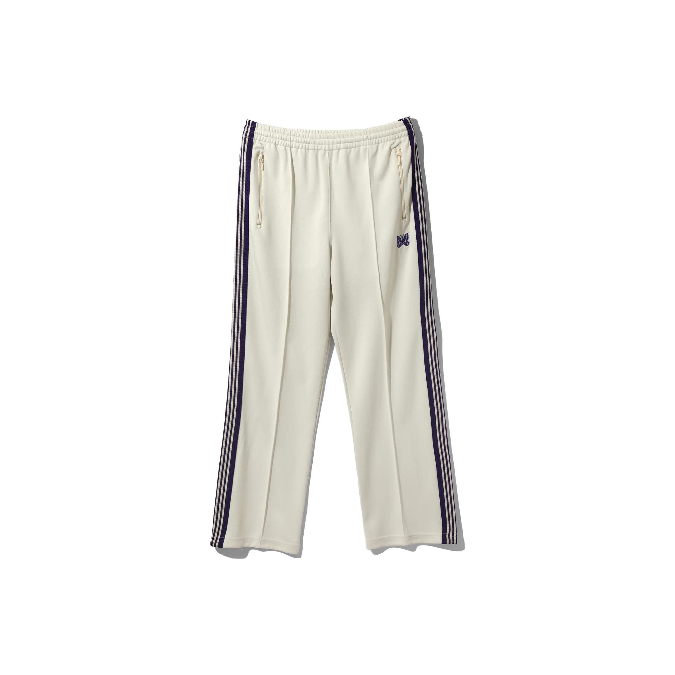 Needles Side Line Track Pant Black & White | END. (US)