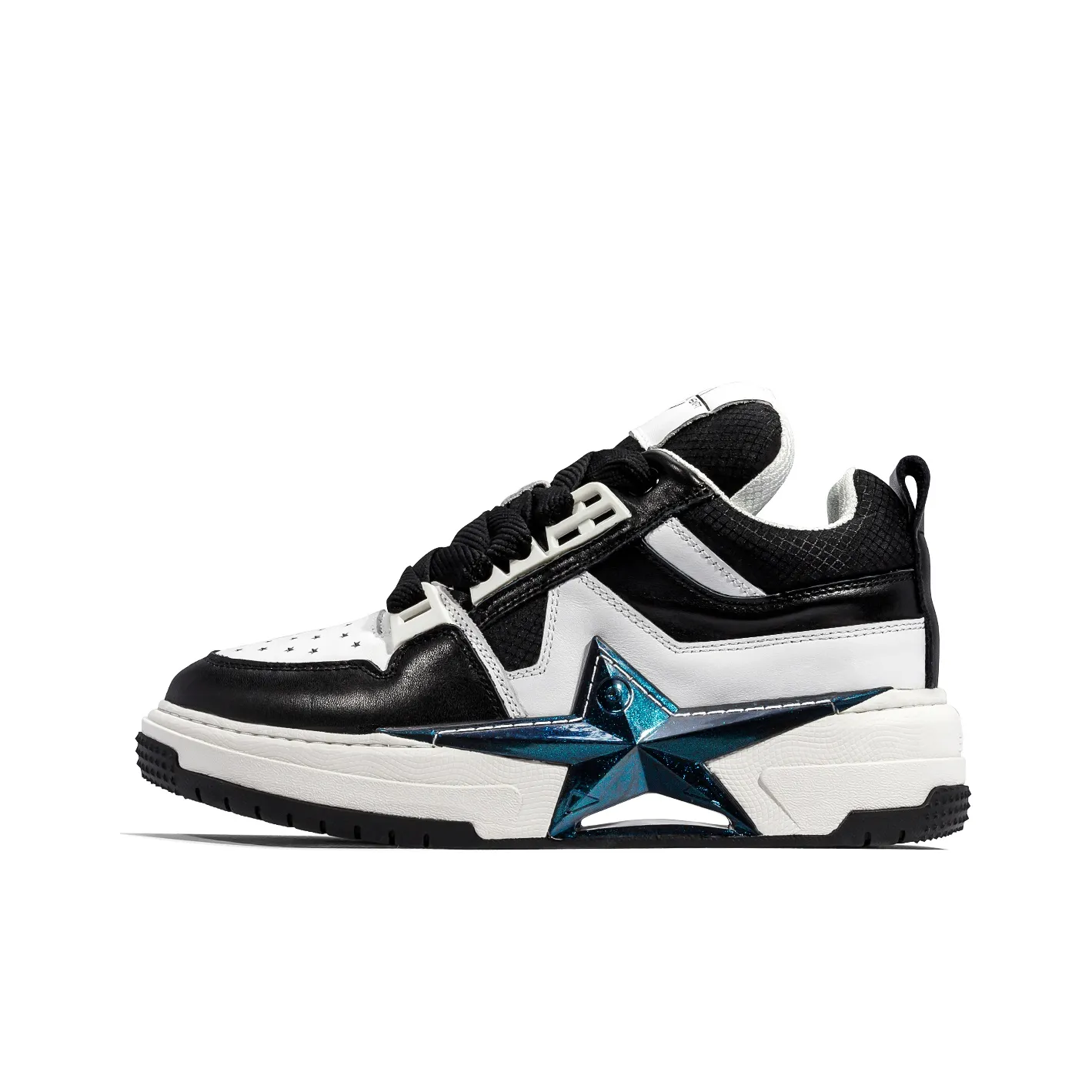 PENTAGONAL HEART Stepping Star Dream Series Звезды Обувь Низкий Топ Кроссовки для скейтбординга Унисекс Черный Белый