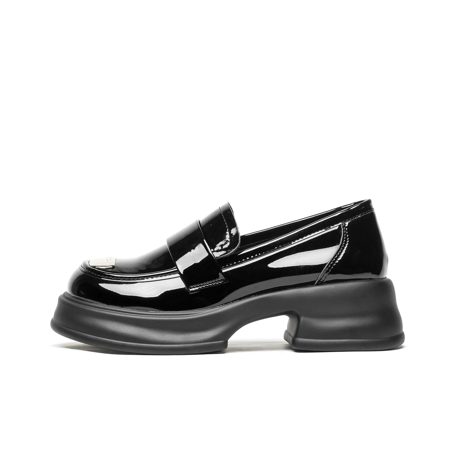 VANSSI Loafers 4.5cm Women's Black