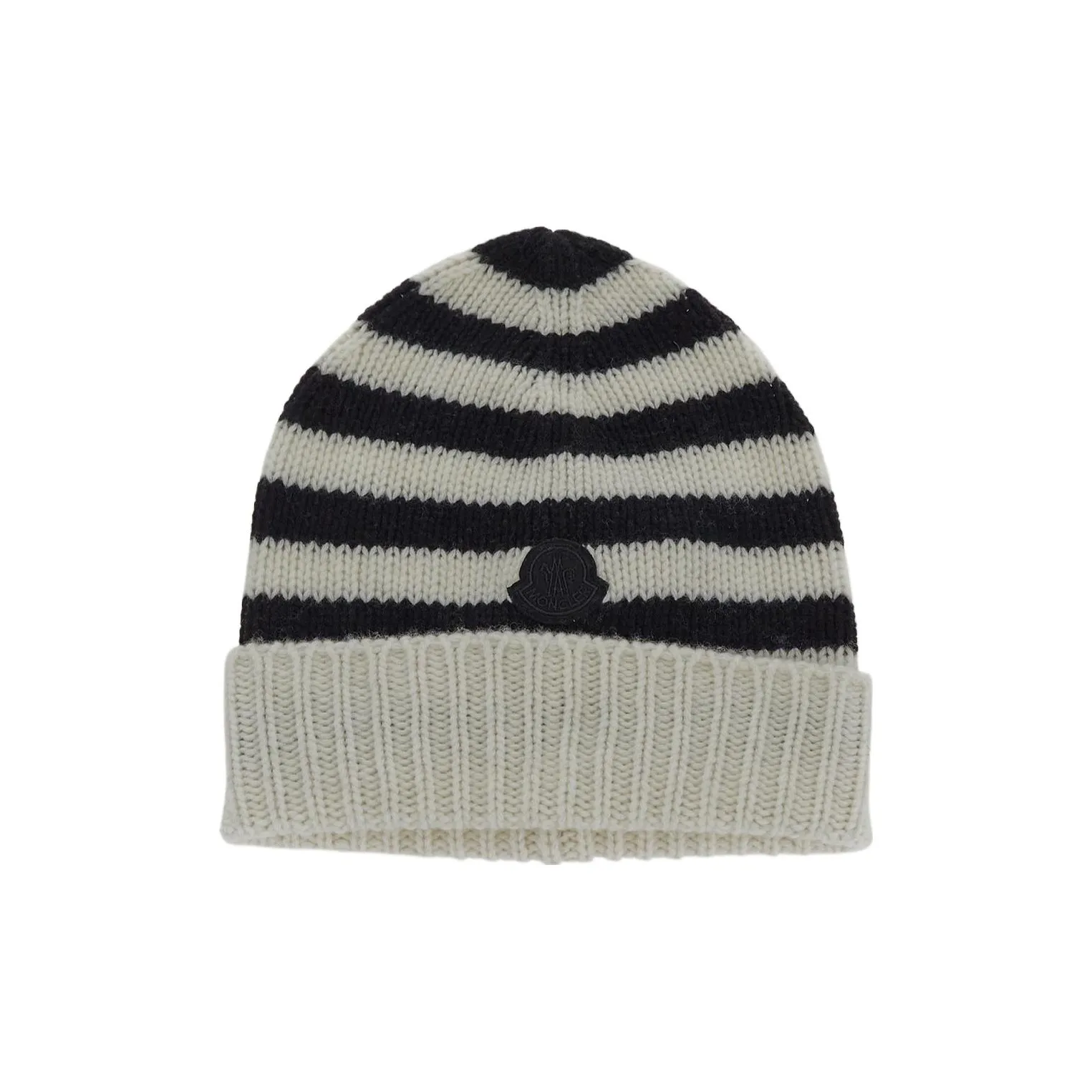 Moncler Enfant Striped Knit Beanie