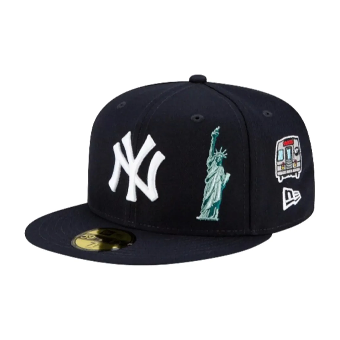 New Era Polyester Baseball Caps Men's Blue